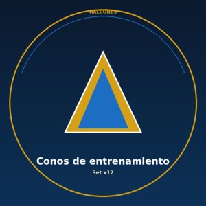 Set de conos de entrenamiento x12